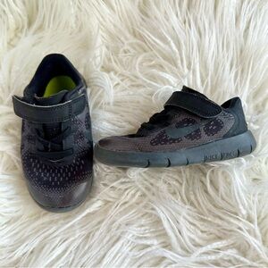 Nike Free Rn Black Toddler Boys Shoes Size 8